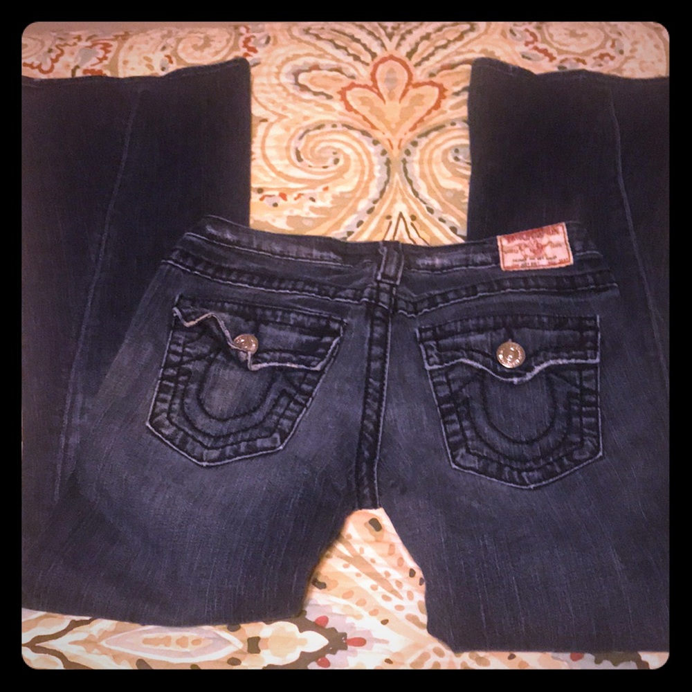 💜Like 💜NEW💜True religion skinny flare Jeans
